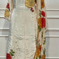 Ivory Floral Grace – A-Line Butter Crepe 3 Piece Suit Set (RT1429)