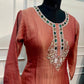 Elegant Coral Salsa Straight-Cut 3-Piece Set (RT1435)
