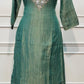 Elegant Sage Green Embroidered Salsa 3-Piece Straight Cut Suit Set (RT1434)
