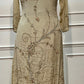 Sage Green Chinon A-Line Embroidered Suit Set (RT1450)
