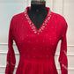 Ruby Grace Mull Chanderi A-Line Suit Set (RT1469)