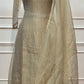 Ivory Embroidered Salsa A-Line Suit Set (RT1466)