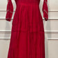Ruby Grace Mull Chanderi A-Line Suit Set (RT1469)