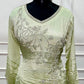 Pistachio Silver Vine Straight-Cut Suit Set(RT1472)