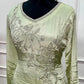 Pistachio Silver Vine Straight-Cut Suit Set(RT1472)