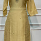 Soft Lime Embroidered A-Line Suit Set(RT1474)