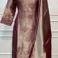 Mauve Petal Benaras 3-Piece Straight-Cut Suit Set (RT1492)