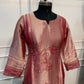 Rosewood Bloom Benaras 3-Piece Straight-Cut Suit Set (RT1491)