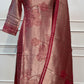 Rosewood Bloom Benaras 3-Piece Straight-Cut Suit Set (RT1491)