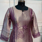 Plum Bloom Benaras 3-Piece Straight-Cut Suit Set (RT1490)