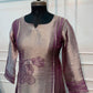 Plum Bloom Benaras 3-Piece Straight-Cut Suit Set (RT1490)