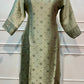 Sage Green Woven Benaras 3-Piece Suit Set (RT1502)