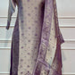 Lavender Purple 3-Piece Straight Cut Suit (RT1504)