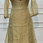 Soft Beige Embroidered A-Line Suit (RT1522)