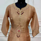 Mocha Maroon Embroidered A-Line Suit Set (RT1530)