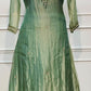 Sage Green Emerald Embroidered A-Line Suit Set (RT1527)