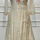 Ivory Floral Embroidered Meraki A-Line Suit Set with Elegant Dupatta (RT1526)