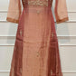 Pastel Rose Floral Embroidered A-Line 3-Piece Suit Set (RT1570)