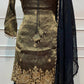 Olive Black Royale – Premium Benaras Farsi Salwar Suit Set (RT1577)