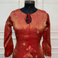 Crimson Royale – Premium Benaras Farsi Salwar Suit Set (RT1579)