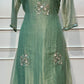 Sage Green – Salsa Embroidered A-Line 3 Piece Suit Set (RT1615)