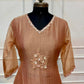 Dusty Rose Embroidered Salsa A-Line Suit Set (RT1616)