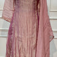 Elegant Mauve Embroidered Salsa A-Line Suit Set (RT1626)