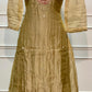 Golden Glow Embroidered Salsa A-Line Suit Set with Dupatta (RT1636)