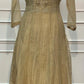Golden Olive Embroidered A-Line Suit Set (RT1645)