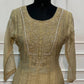 Golden Olive Embroidered A-Line Suit Set (RT1645)