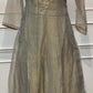 Sage Grey Embroidered A-Line Suit Set (RT1646)