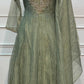 Sage Green Embroidered A-Line Suit Set (RT1648)